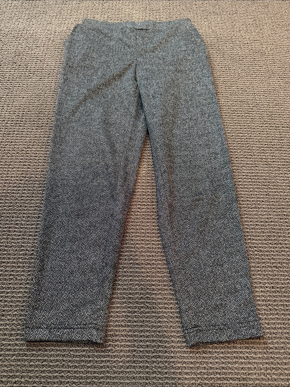 Banana Republic Gray Herringbone Pants